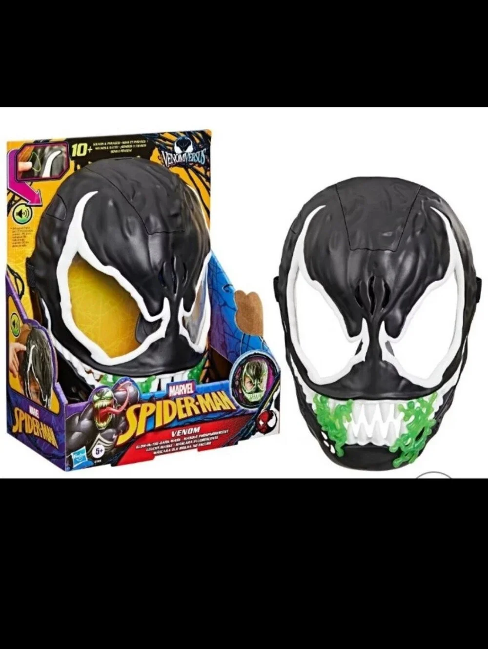 Marvel Spider-Man Venom Black Kids Costume Mask